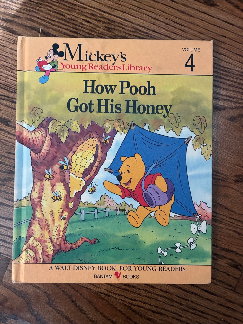 How Pooh Got His Honey Vintage 90s Disney Book Young Reader’s Library Vol. 4